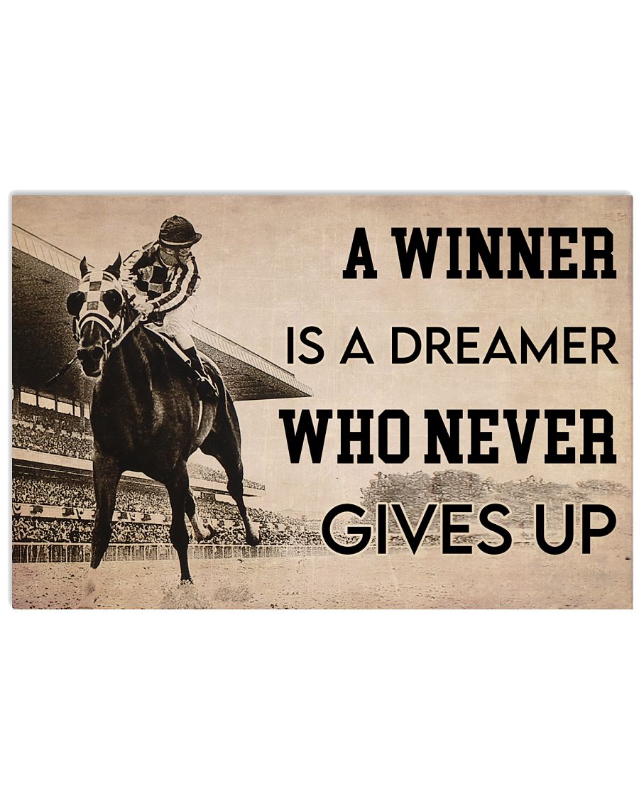 Horse Racing Winner Is A Dreamer -1220