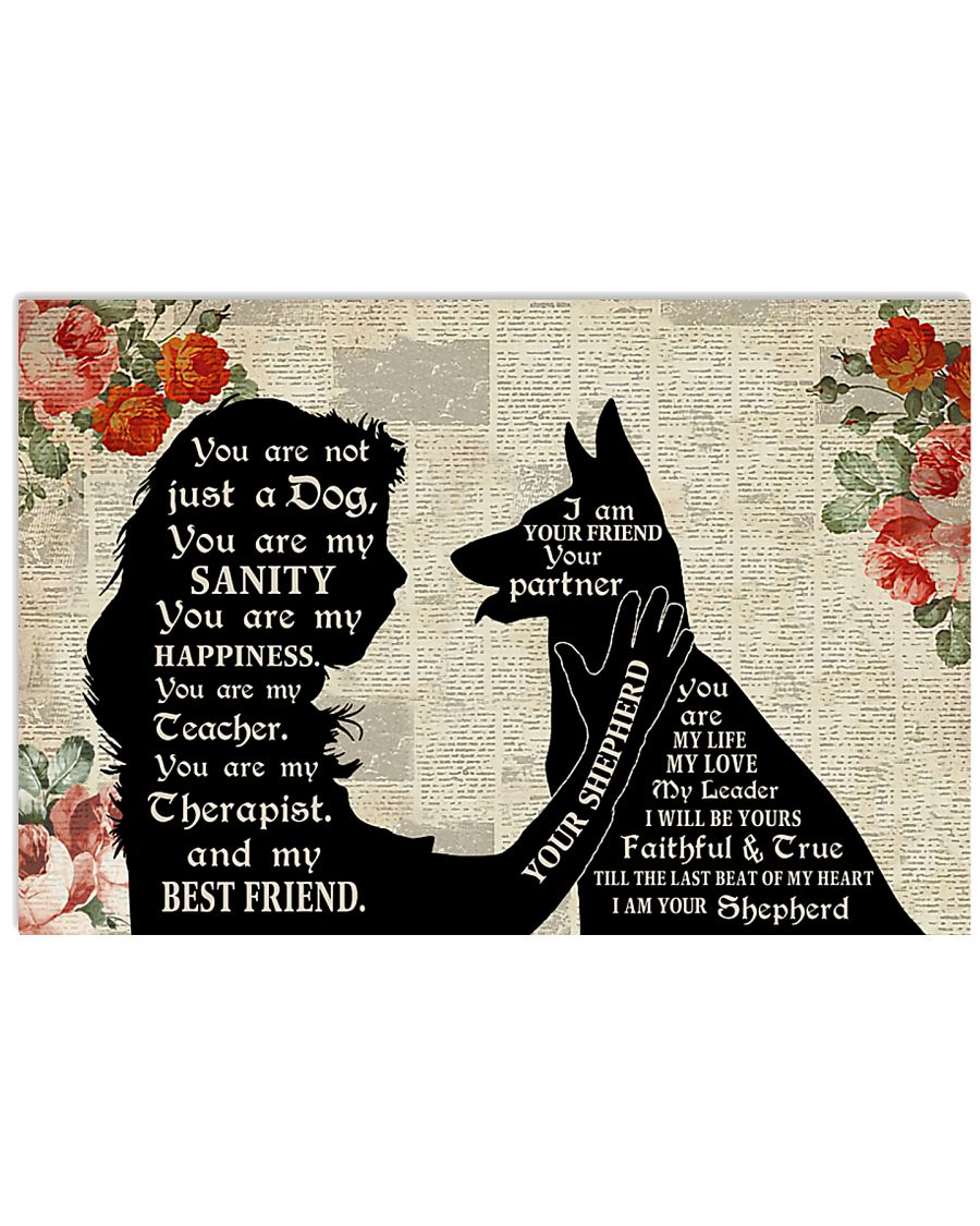 German Shepherd I Am Your Friend-2715