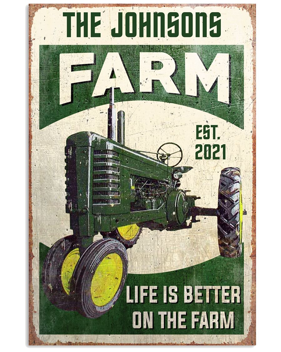 Personalized Farm Tractor Life Is Better-4638