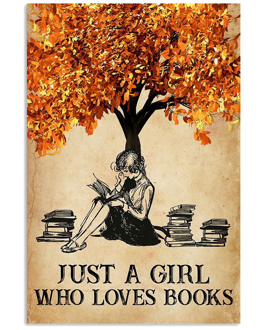 JUST A GIRL WHO LOVES BOOKS-7649