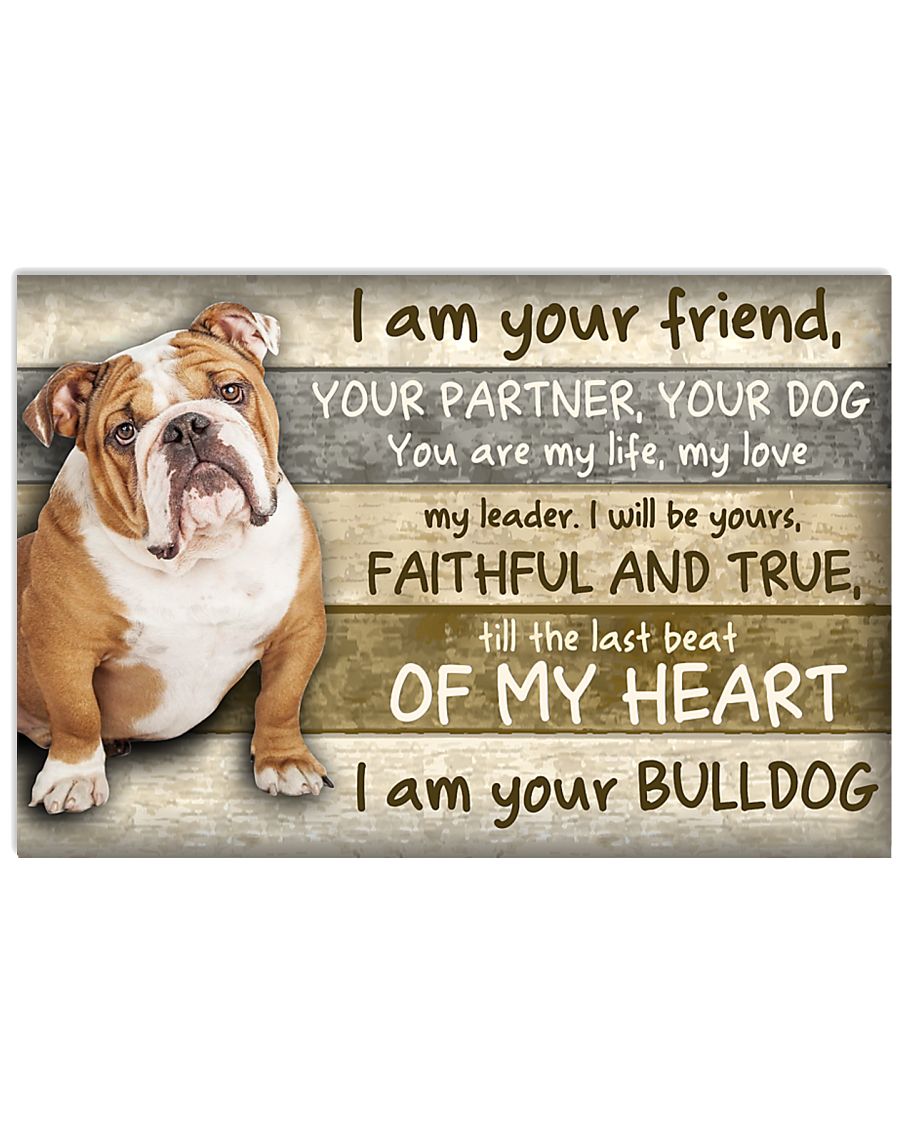 Bulldog I Am Your Friend -3776