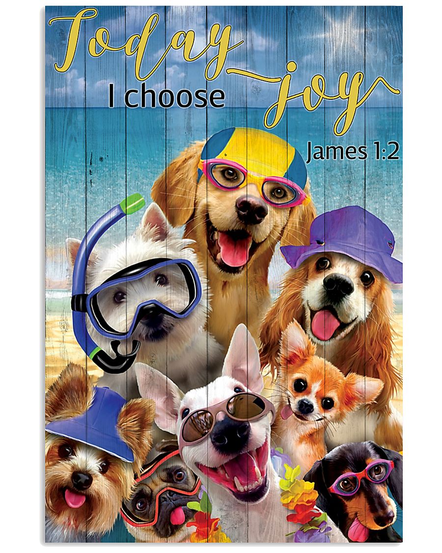 Beach Dog Today I Choose Joy-2666