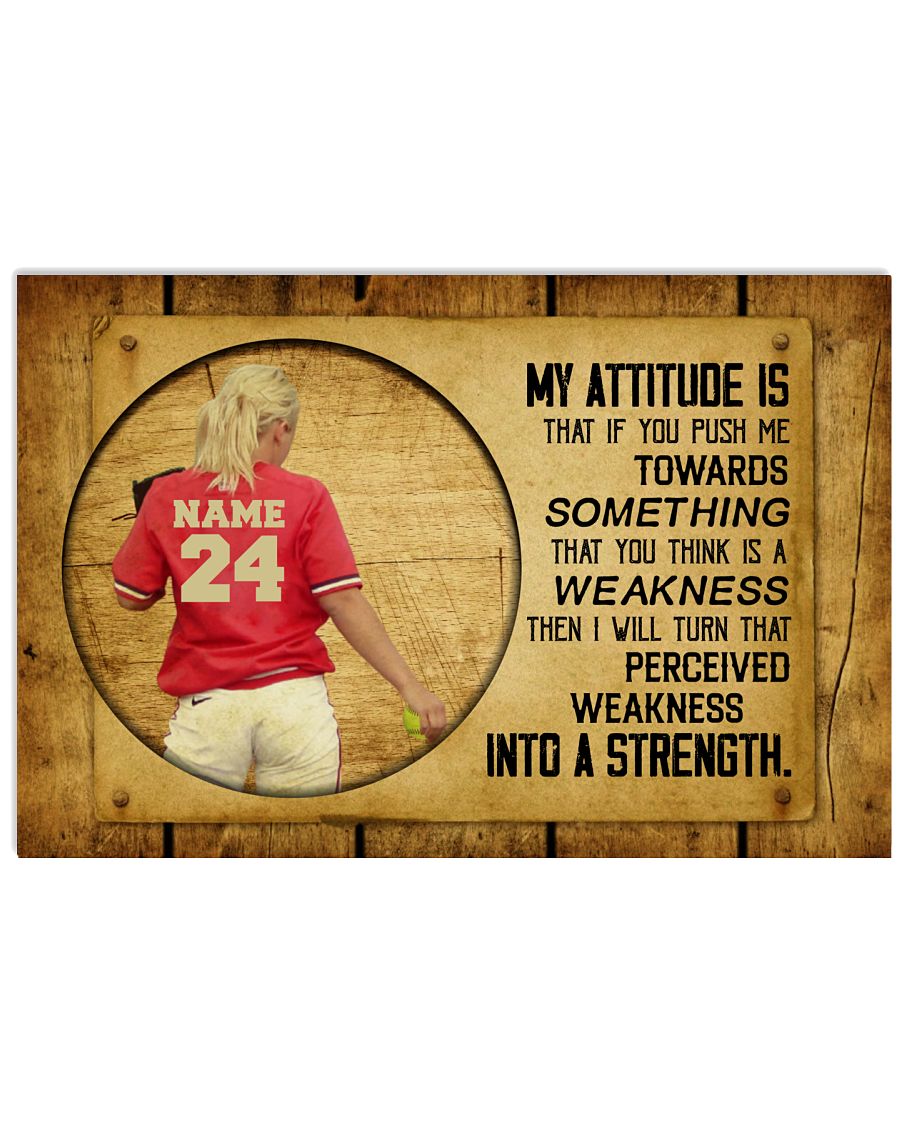 Softball My Attitude GM1-2312-8021