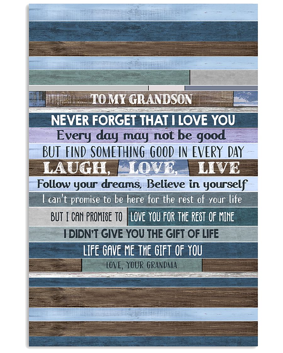 BELIEVE IN YOURSELF - LOVELY GIFT FOR GRANDSON-6539