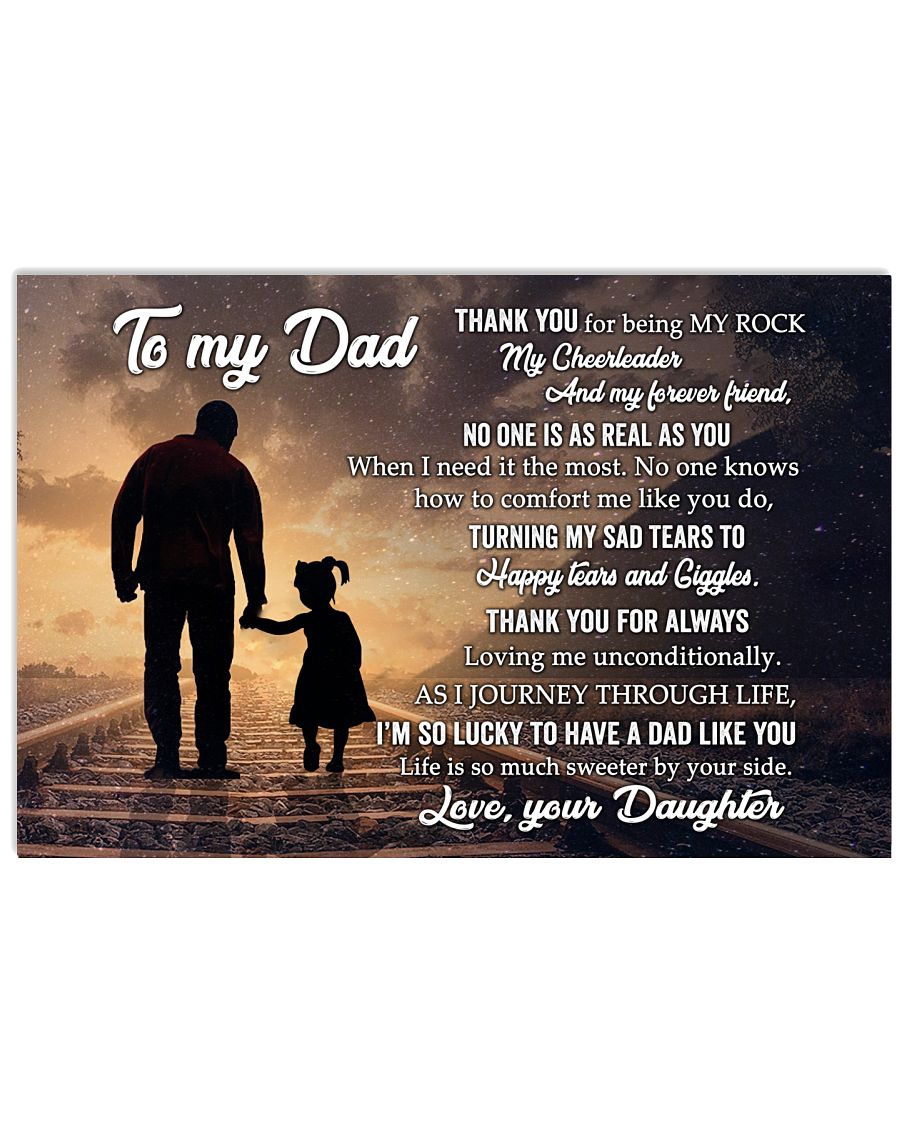 Thank You For Being My Rock - Lovely Gift For Dad-2948