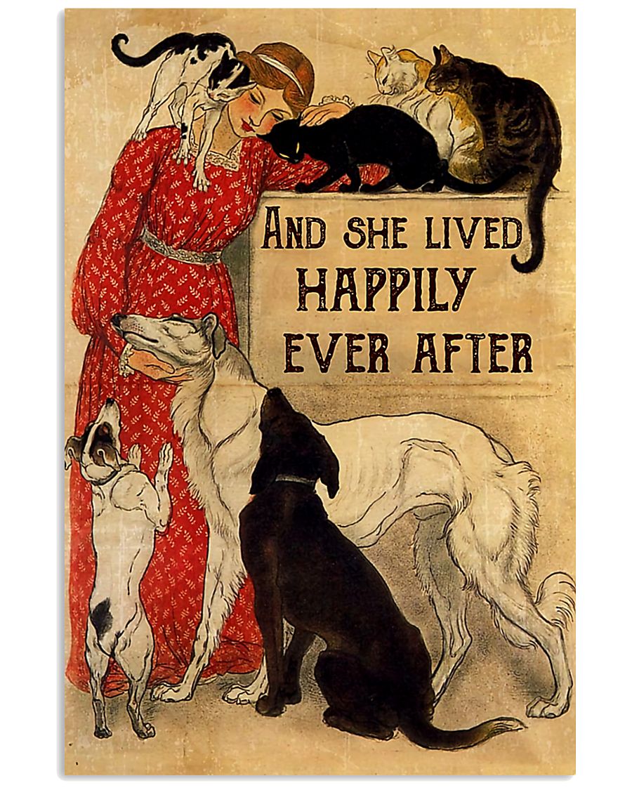 dog cat girl And she lived happily ever after-3606