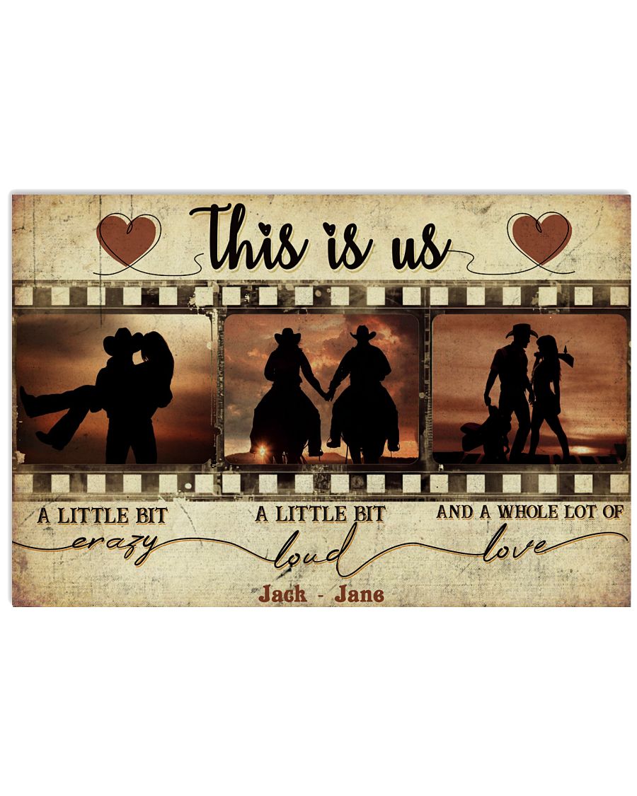 Cowboy Couple Film Strip This Is Us -9865