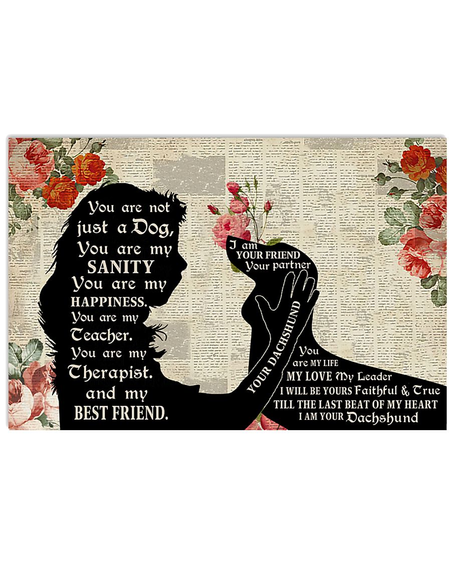 Dachshund I Am Your Friend-7954