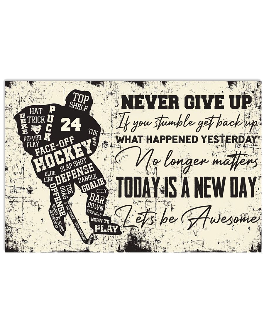 Hockey Never Give Up GH4-2102-9691