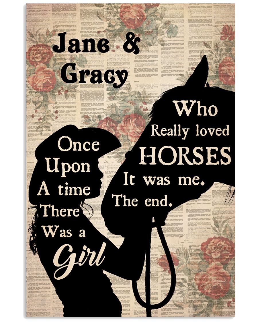 Girl With Horse Silhouette 2-5815