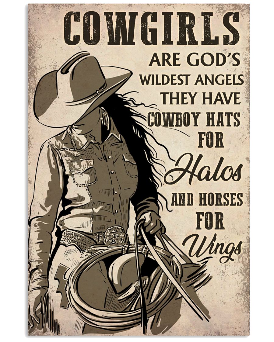 Cowgirl God's Wildest Angel -4447