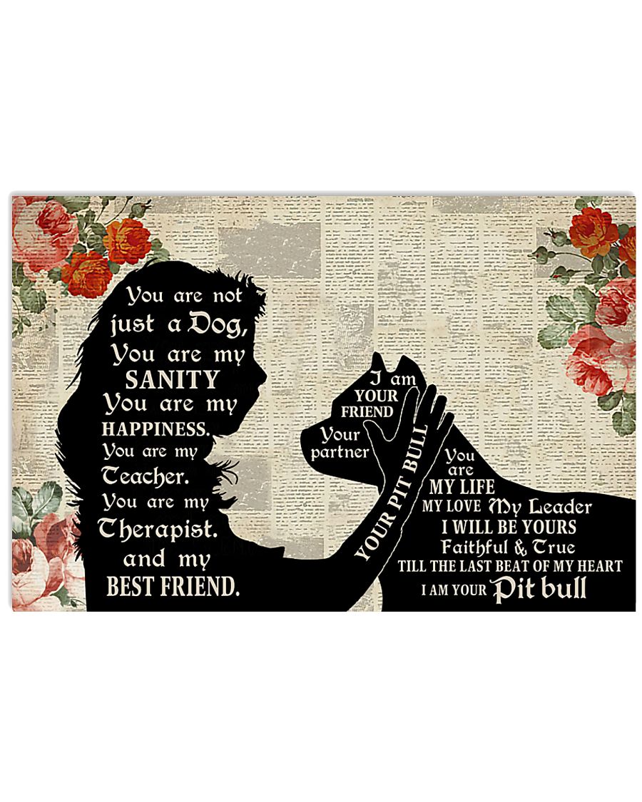 Pit bull I Am Your Friend-6954