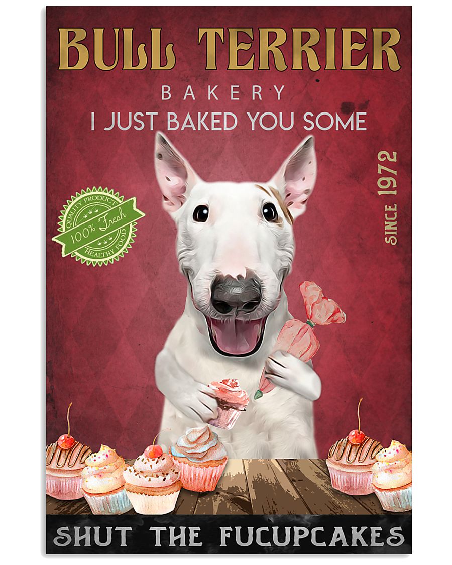 Bull Terrier Cupcake -7884