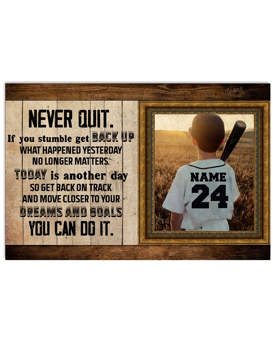 Baseball Never Quit GM1-1012-3338