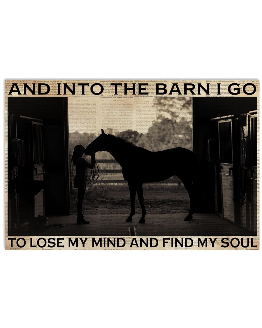 Farm Girl Into The Barn-3678