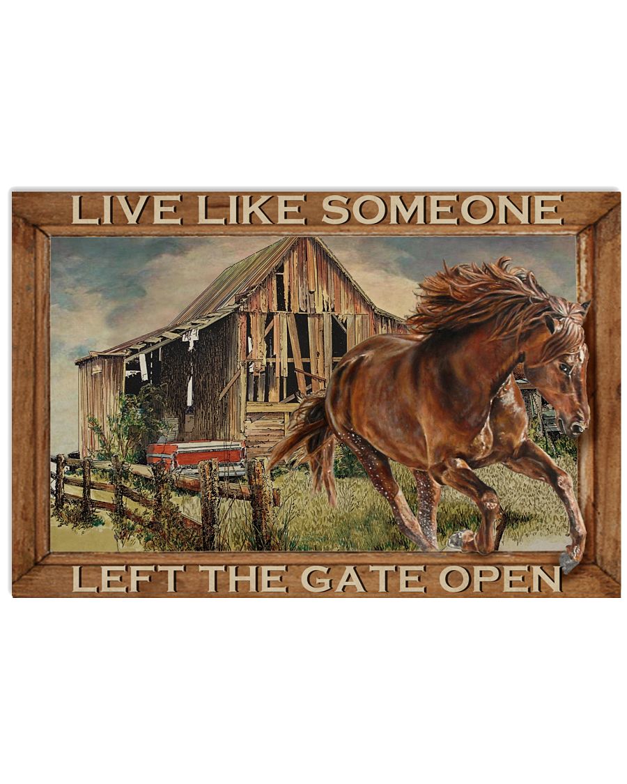 Horse Running Gate Open-1991