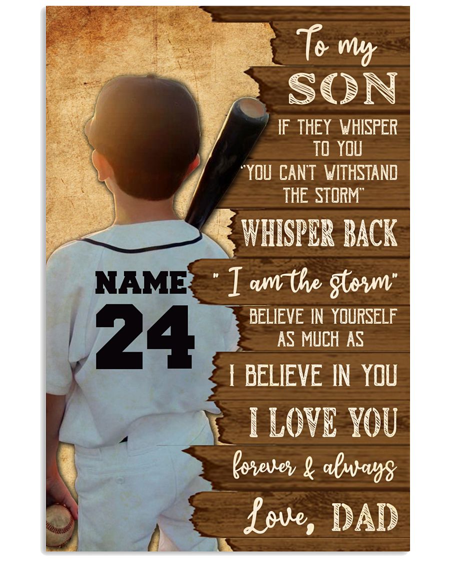 Baseball To My Son GM2-1312-2025