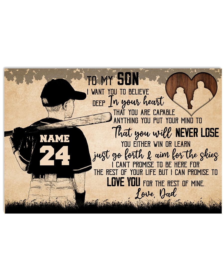 Baseball To My Son From Dad GM3-1612-5060