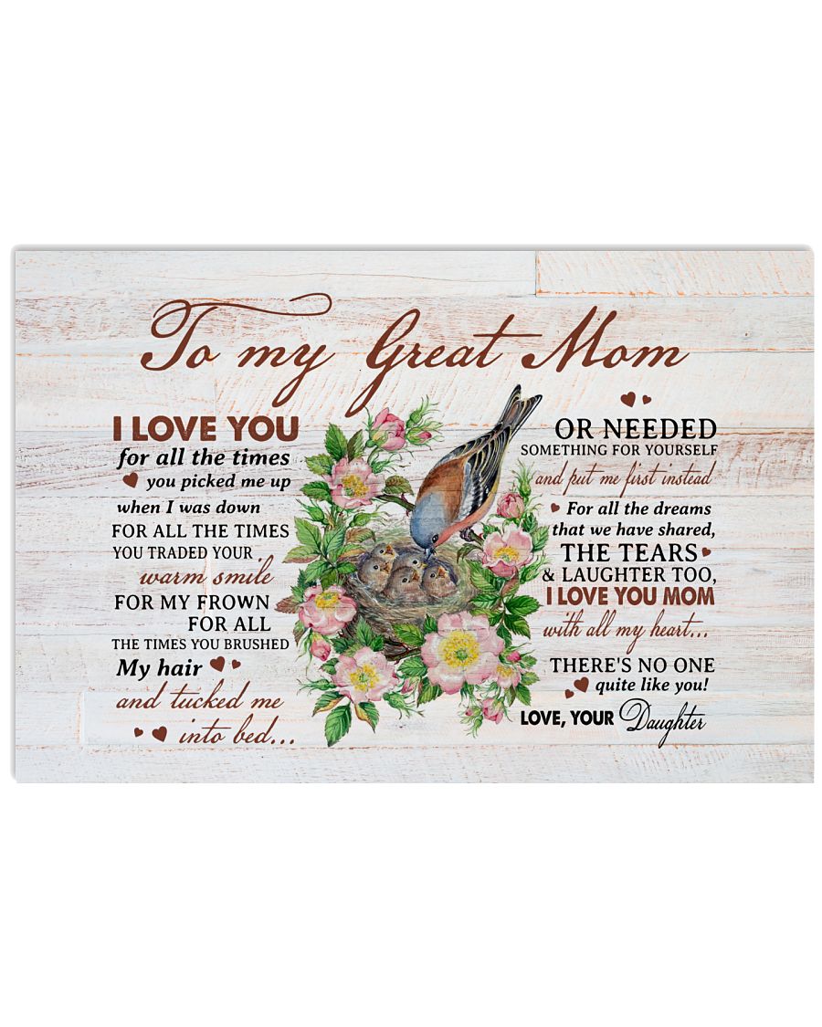 I Love You Mom With All My Heart - Best Gift For Mom-5728