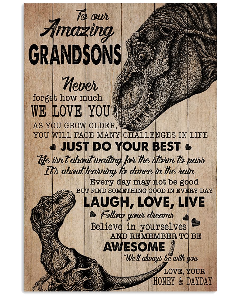 FOLLOW YOUR DEAMS - GREAT GIFT FOR GRANDSONS-2105