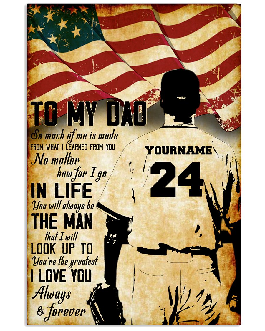 To My Dad Baseball GM3-2610-4758