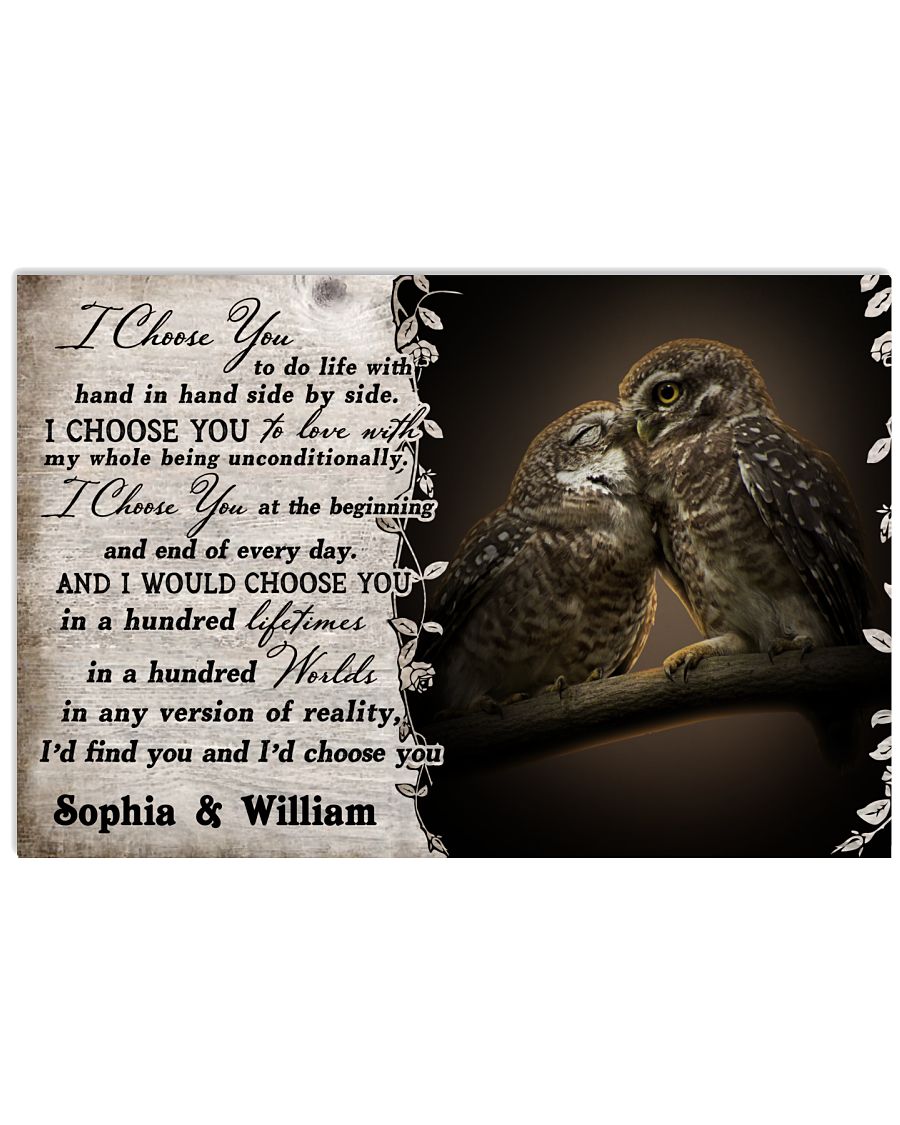 Personalized Owl I Choose You-6361