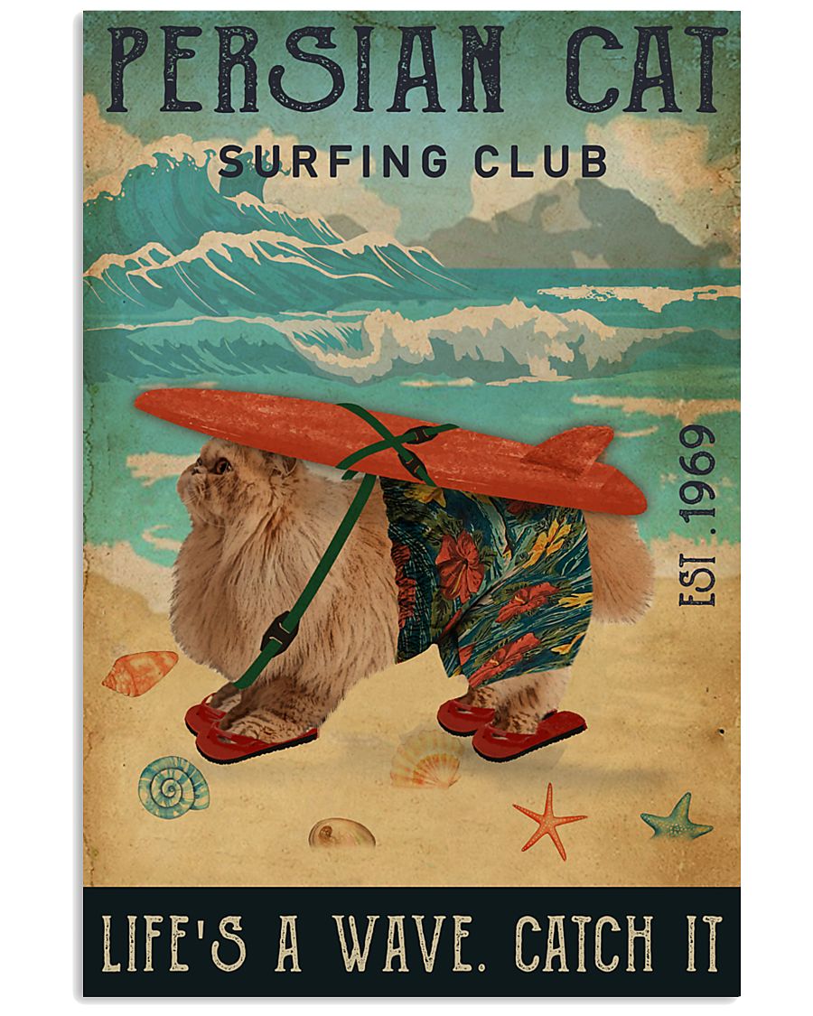 Surfing Club Persian Cat-4246