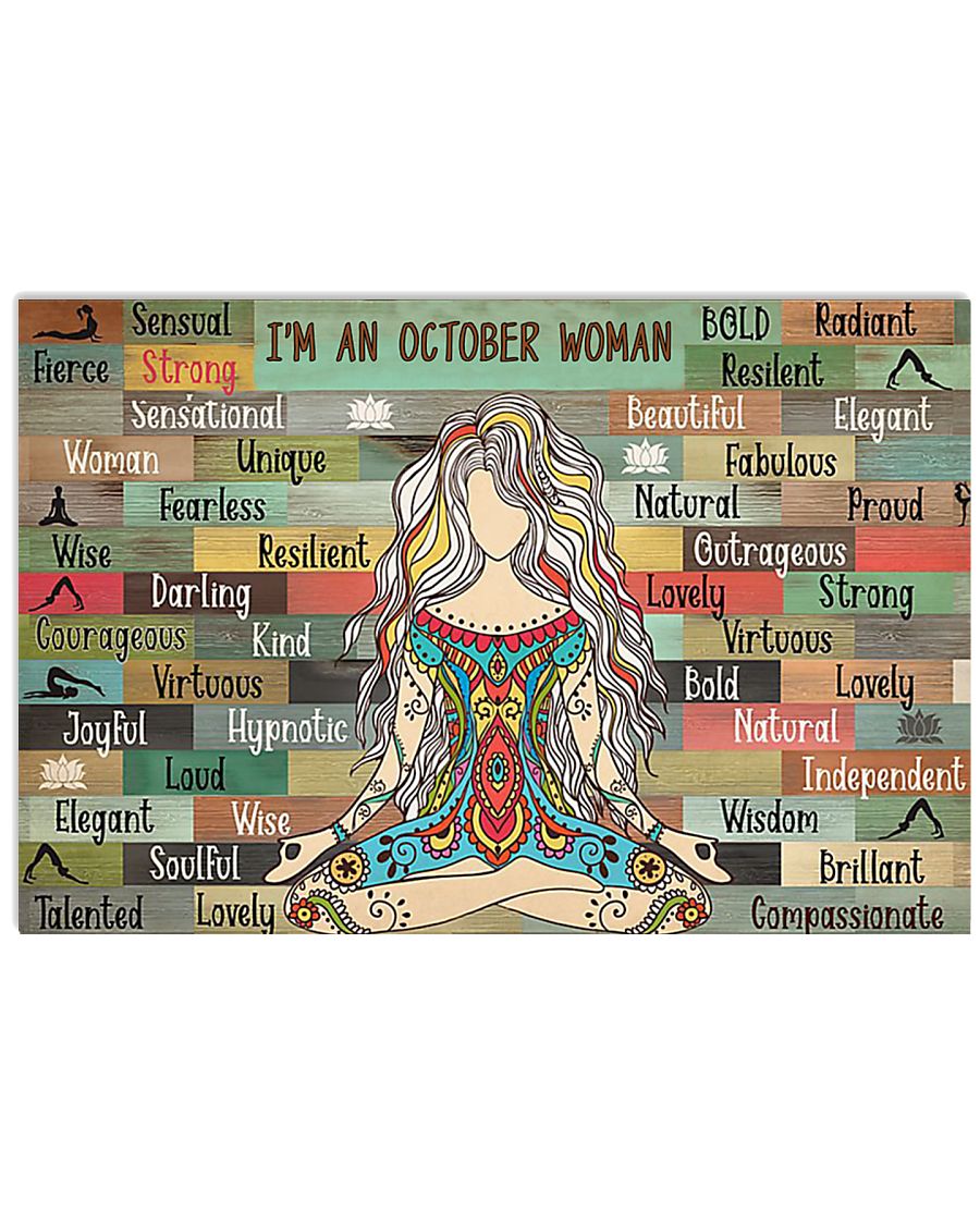 Yoga girl I'm an October woman-5089