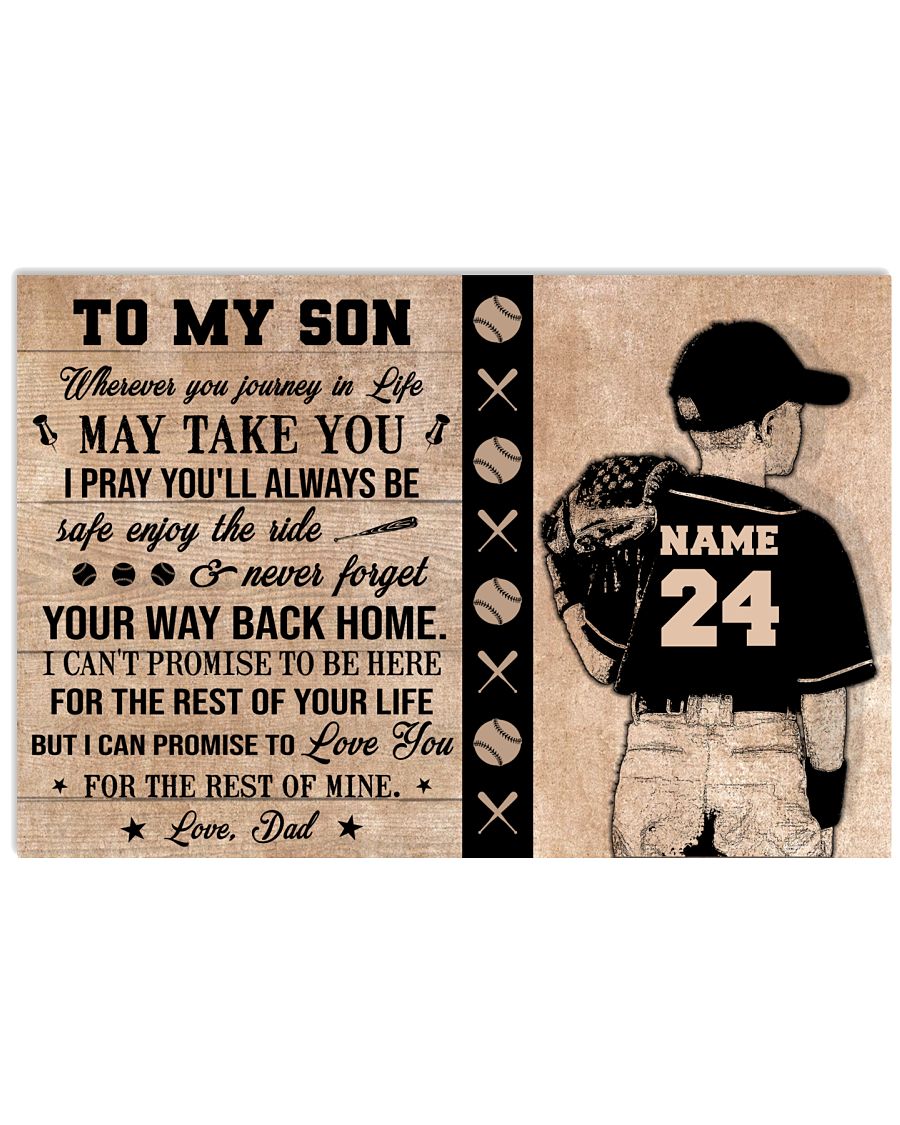 To My Son Baseball GV2-1811-6137