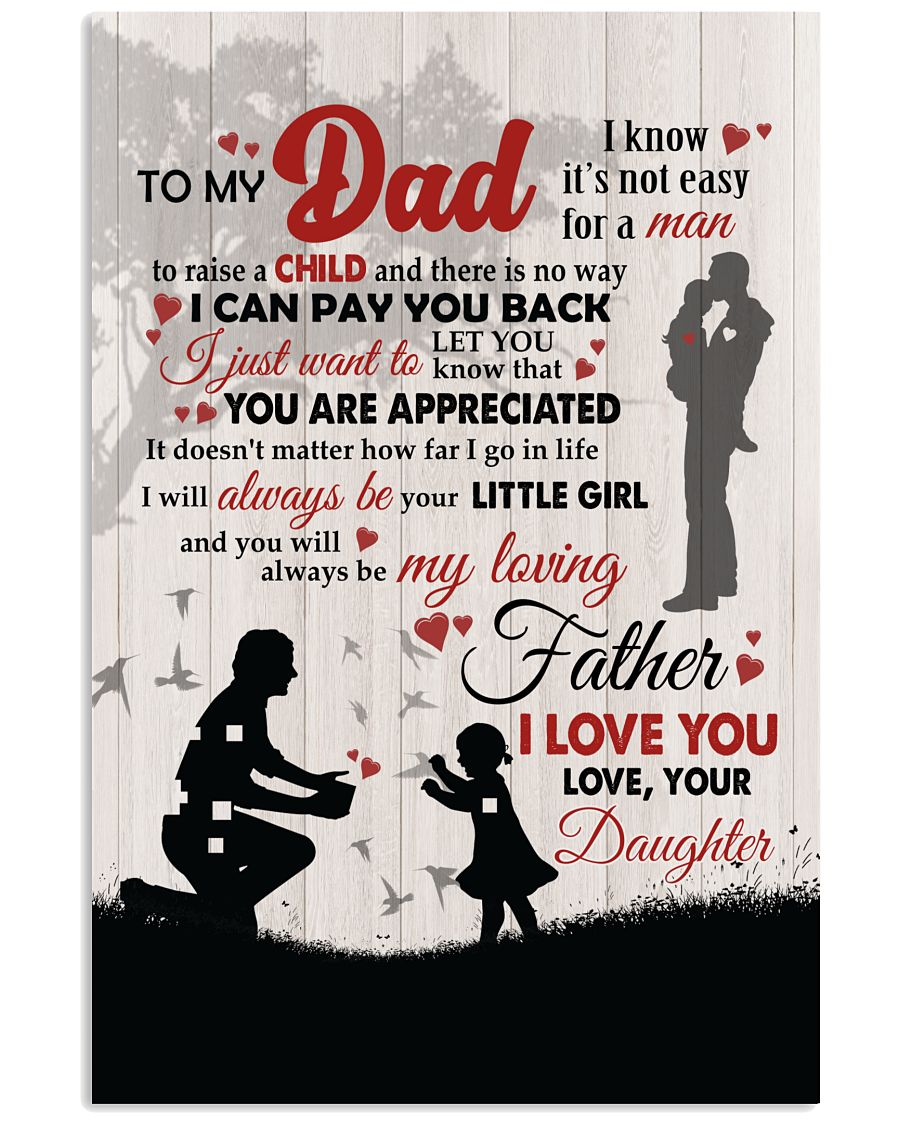 I Will Always Be Your Little Girl - Best Gift For Dad-5580