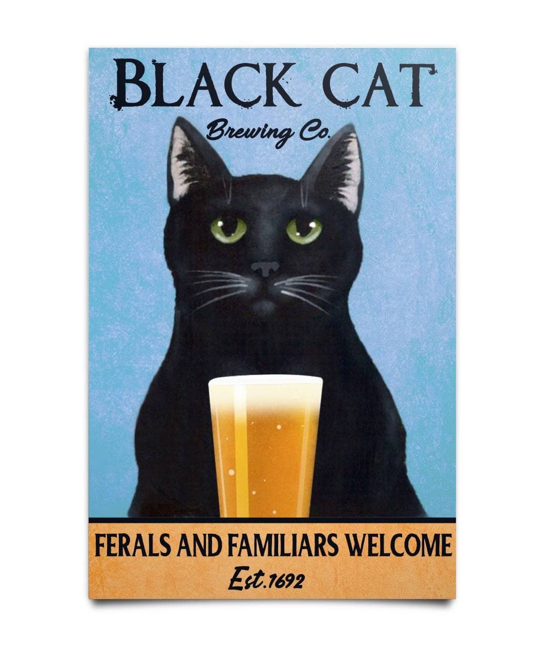 Black Cat Brewing Co Poster