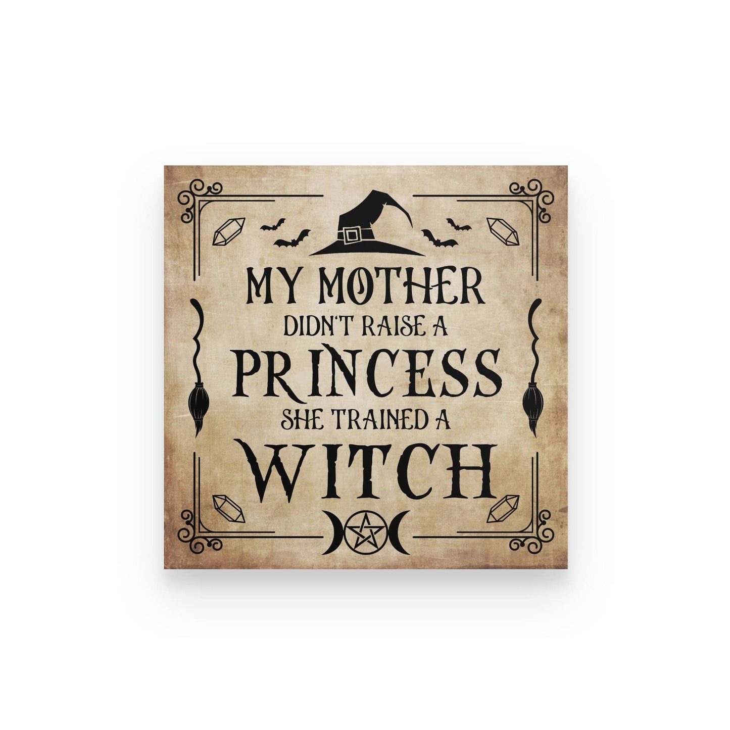 Mother Trained A Witch Poster