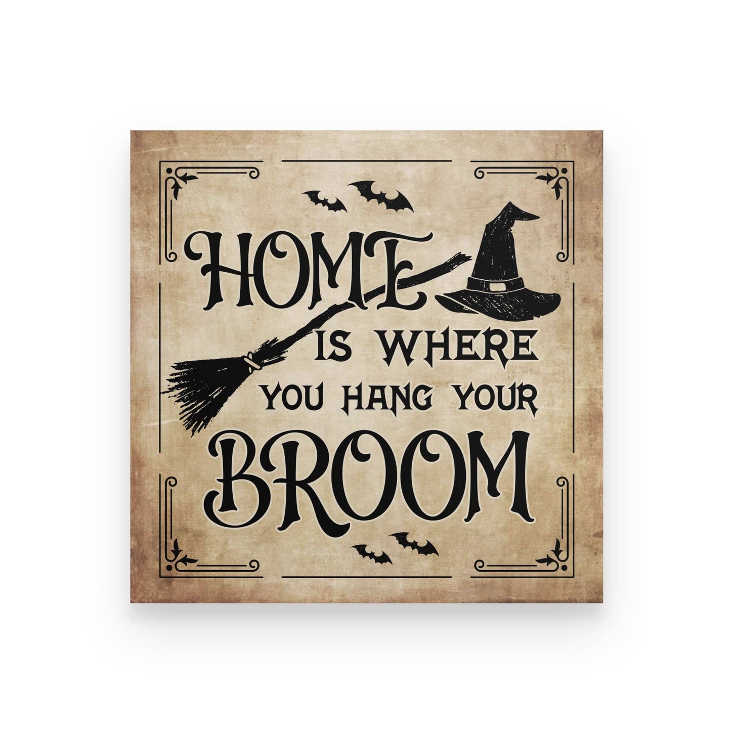 Hang Your Broom Poster