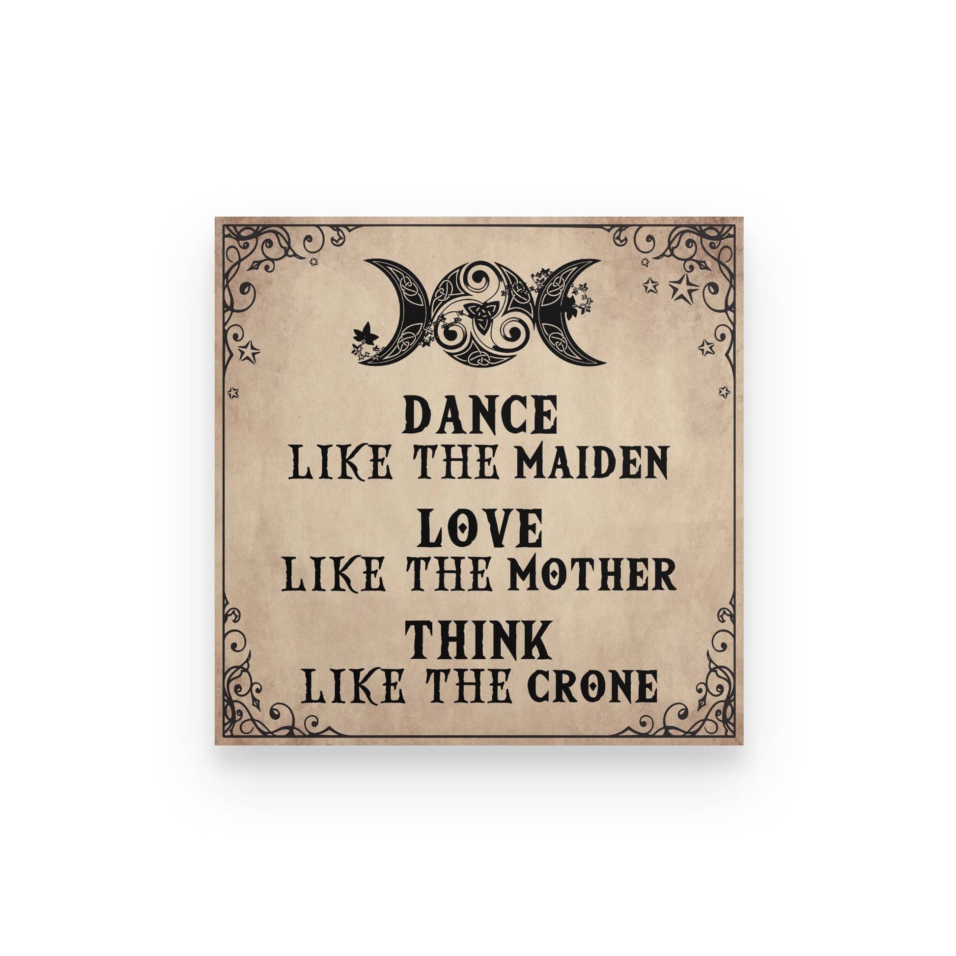 Best Witchy Decoration For Home - Dance Like The Maiden Poster.