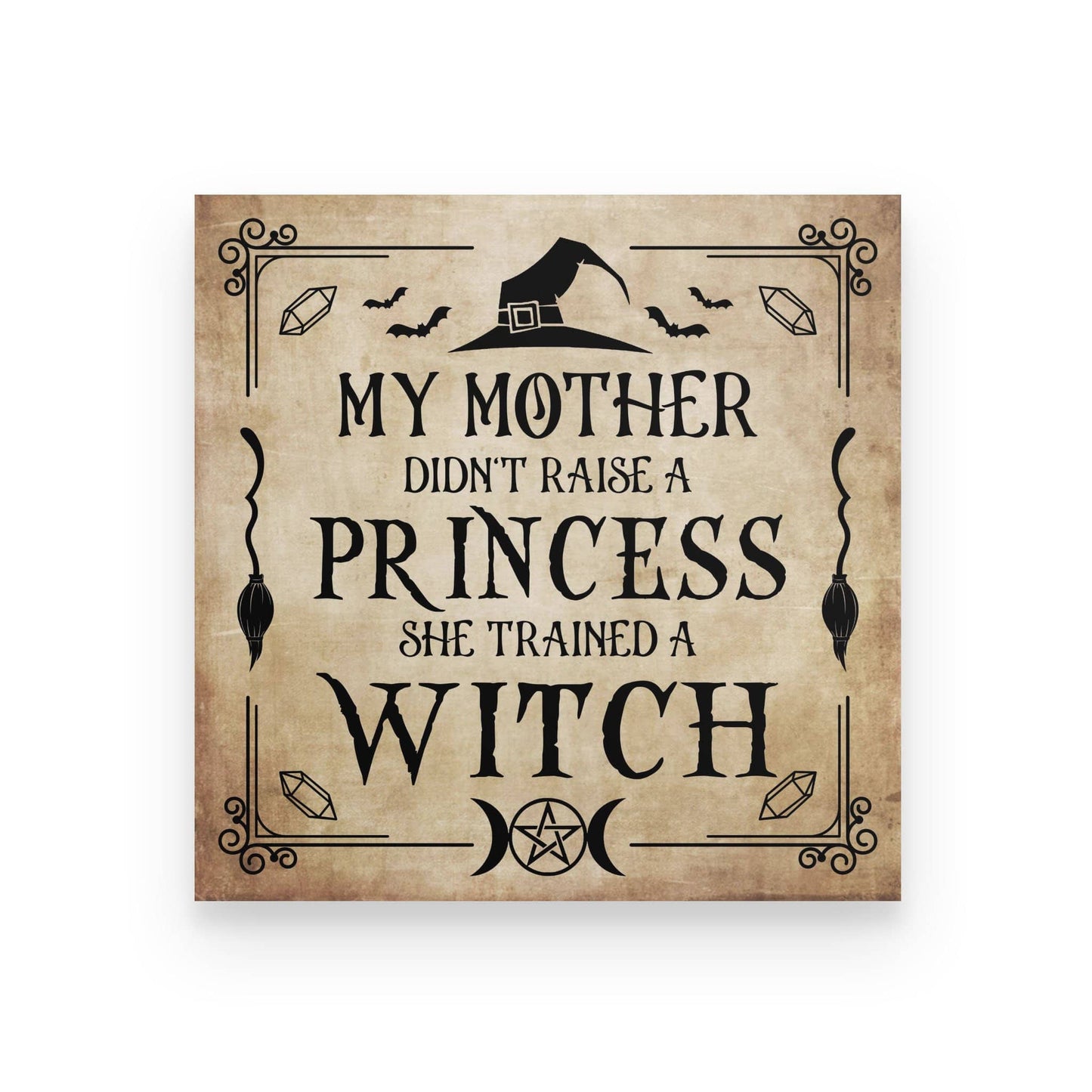 Mother Trained A Witch Poster