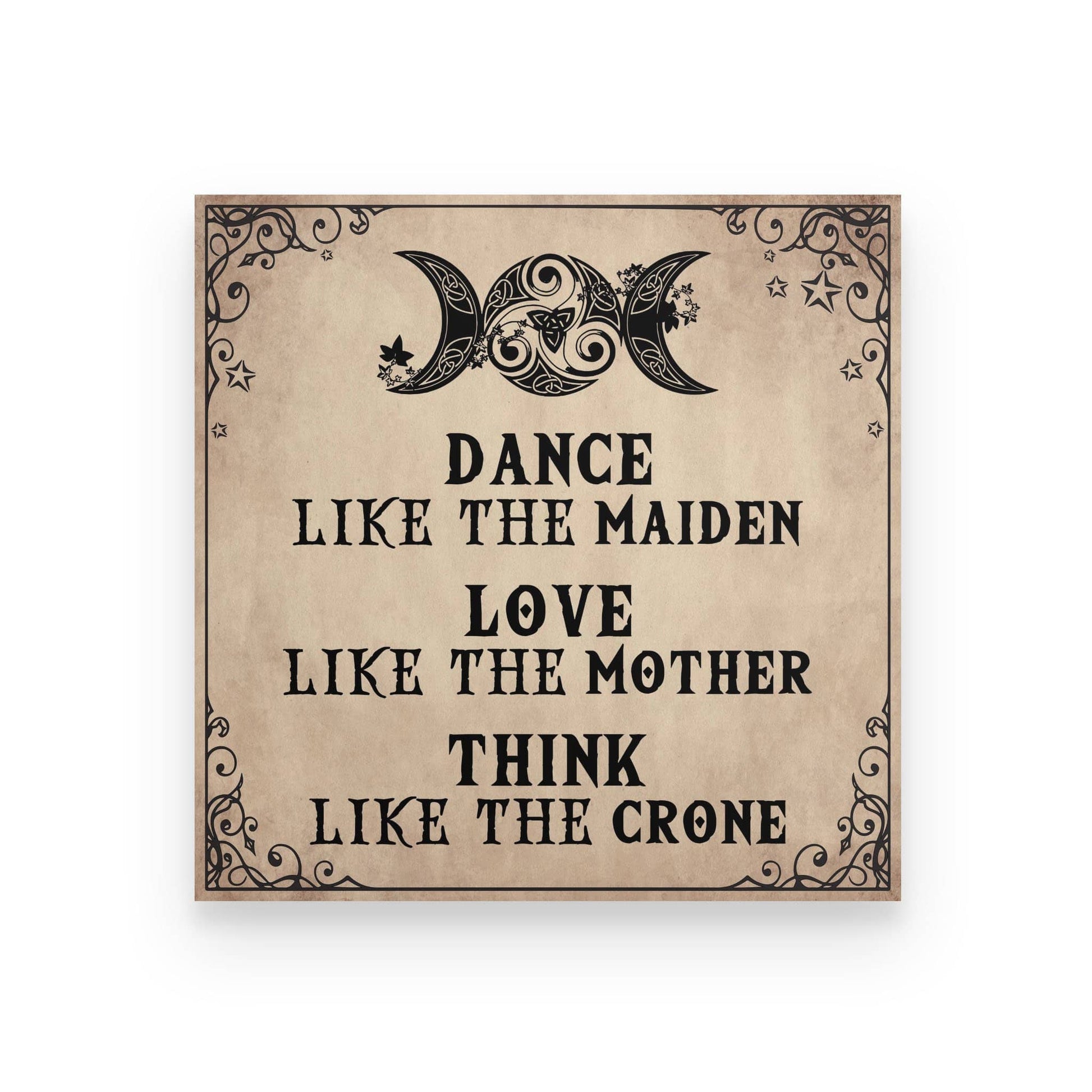 Best Witchy Decoration For Home - Dance Like The Maiden Poster.