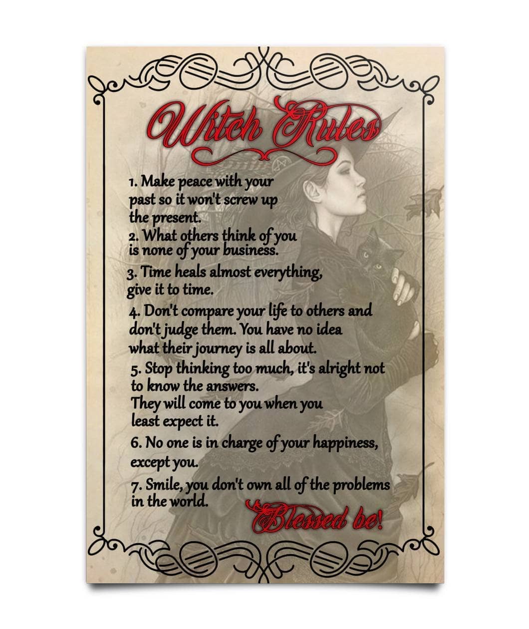 7 Rules Of Witch's Life Poster