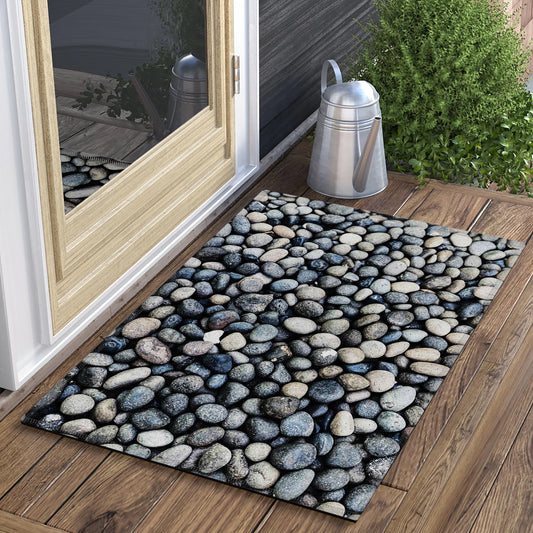 3D Stone Printed Doormat type 3