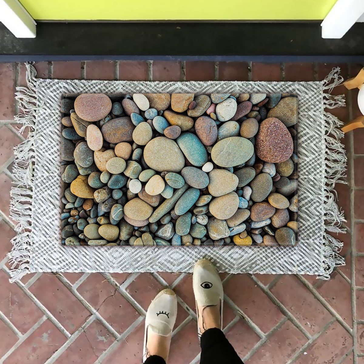 3D Stone Printed Doormat Type 2