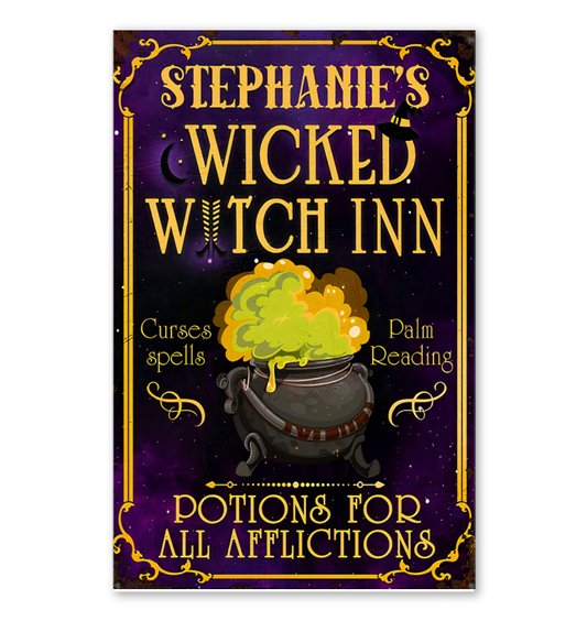 Witch Inn Potions For All Affliction Poster