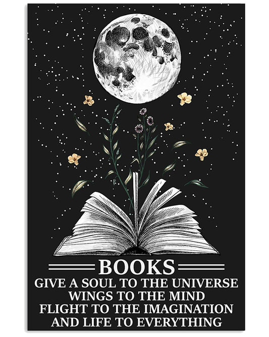 Black Moon Reading Books Give A Soul