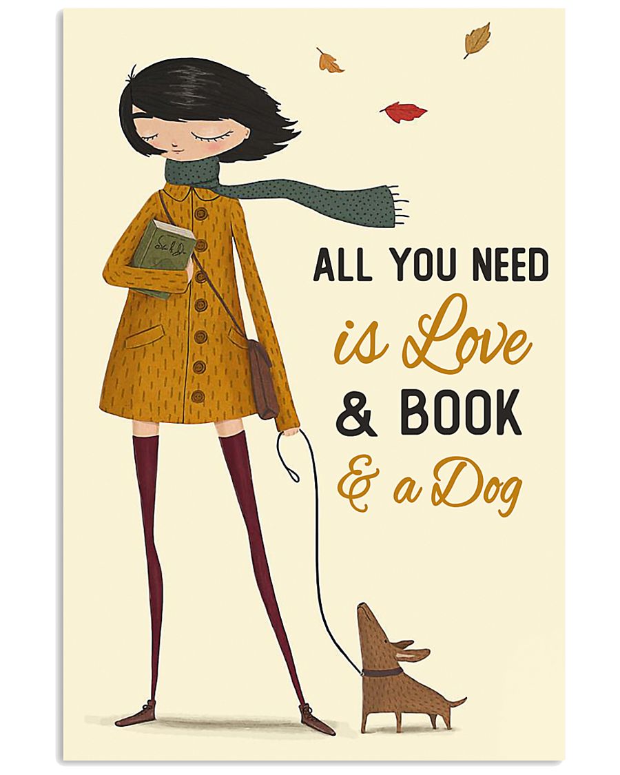 Autumn Girl All You Need Dog Book