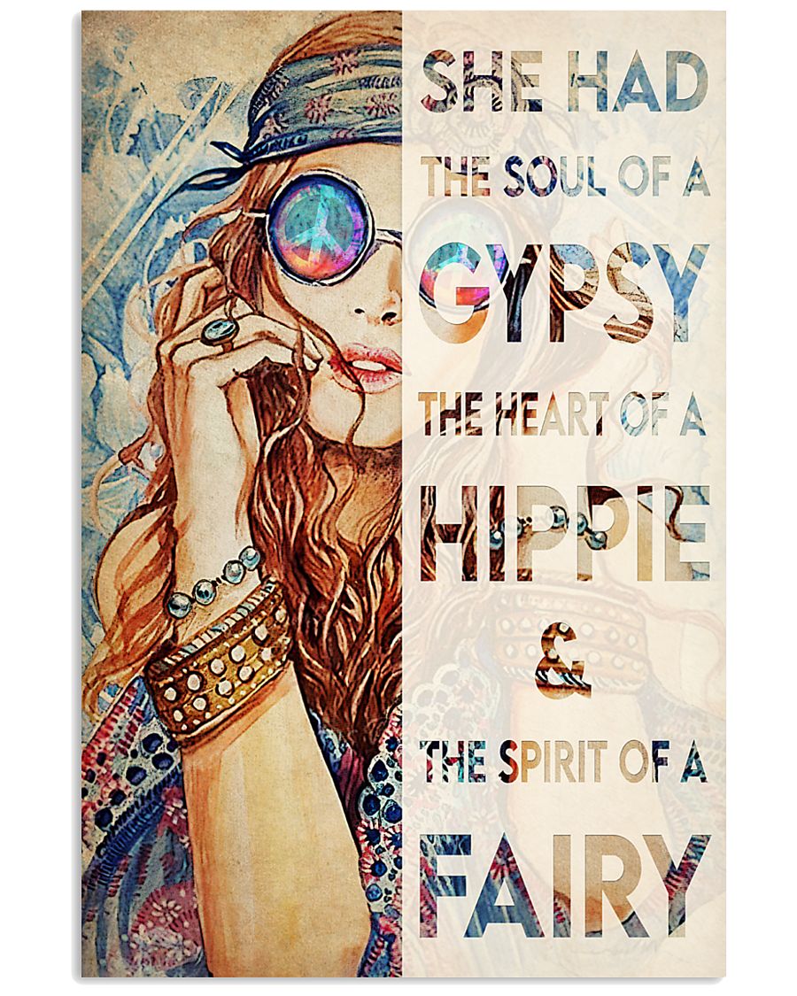 SHE HAS THE SOUL OF A GYPSY