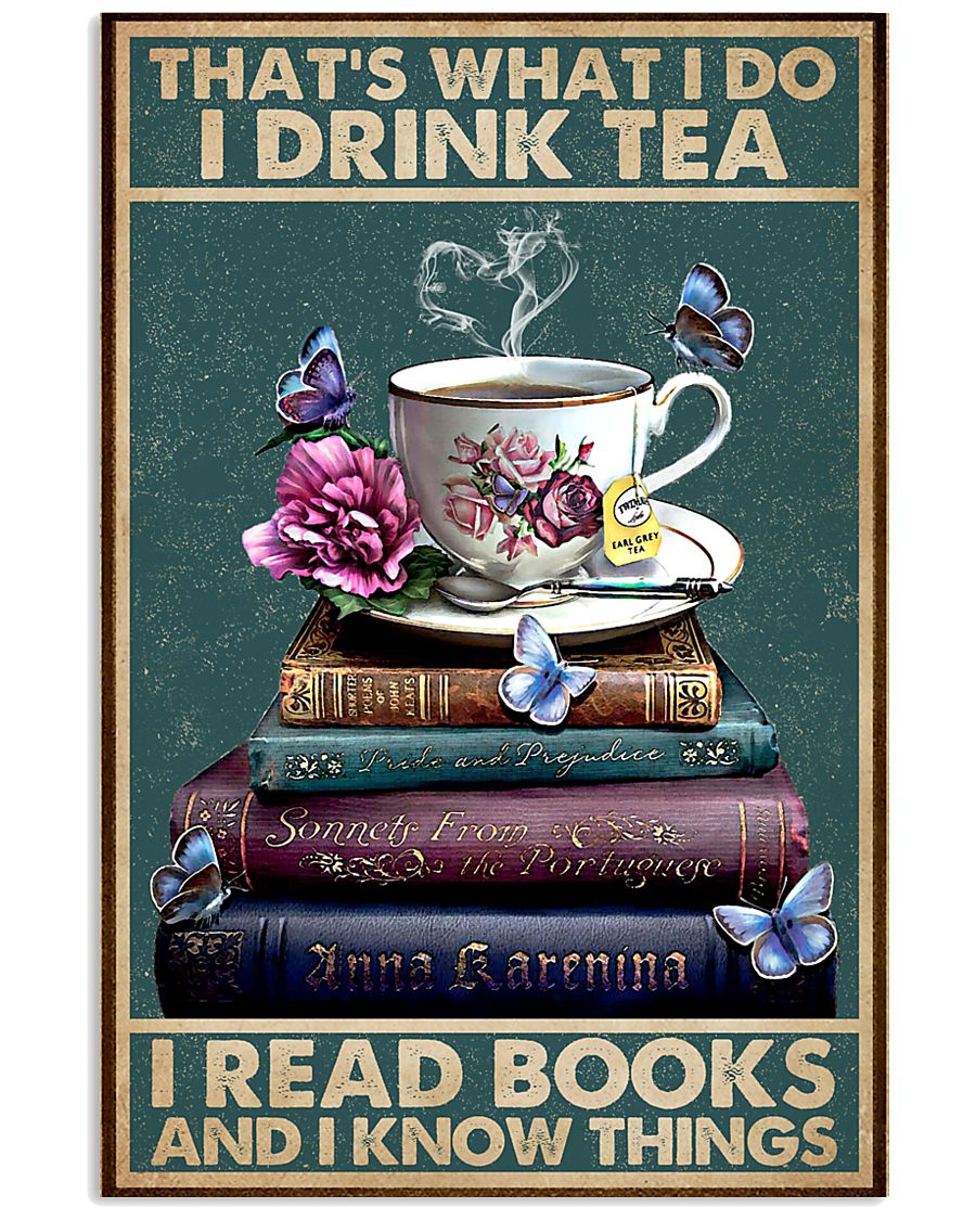 That's What I Do Tea Books And Butterflies