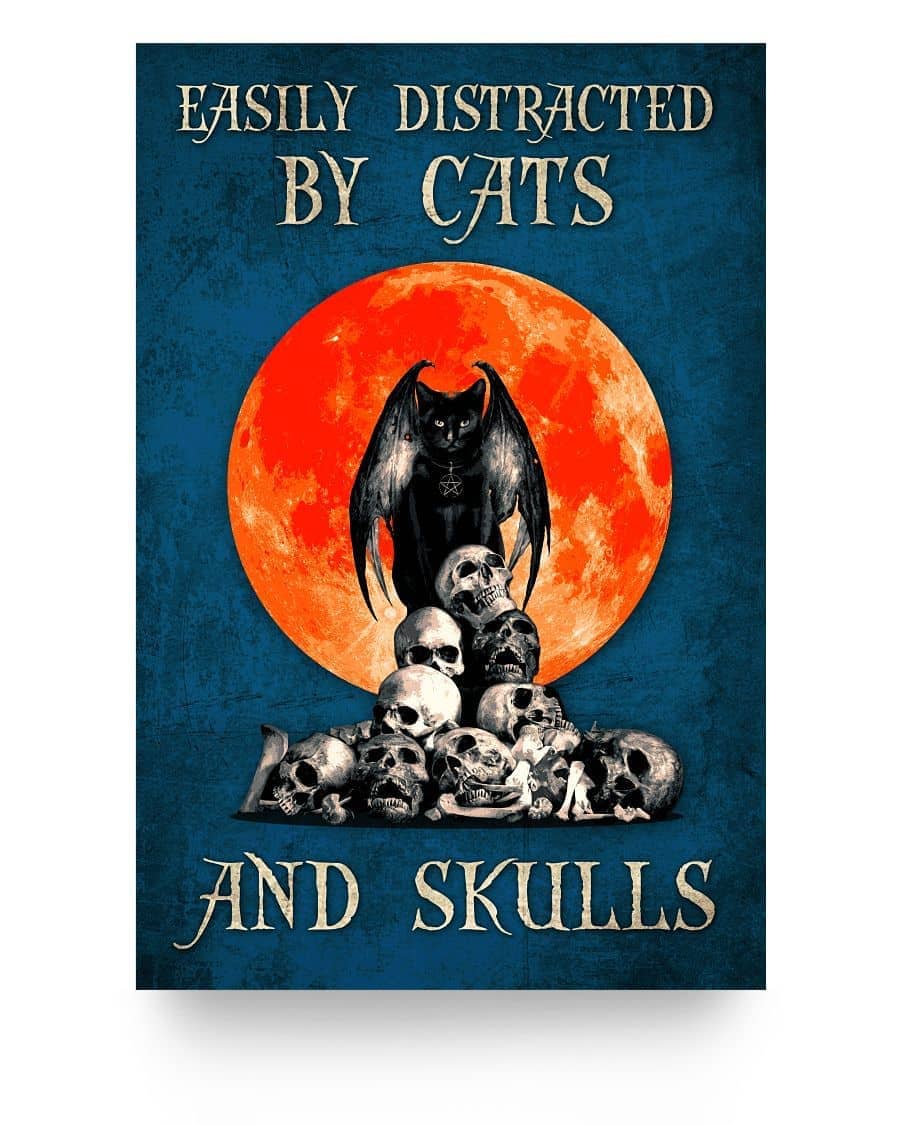 Cats And Skulls