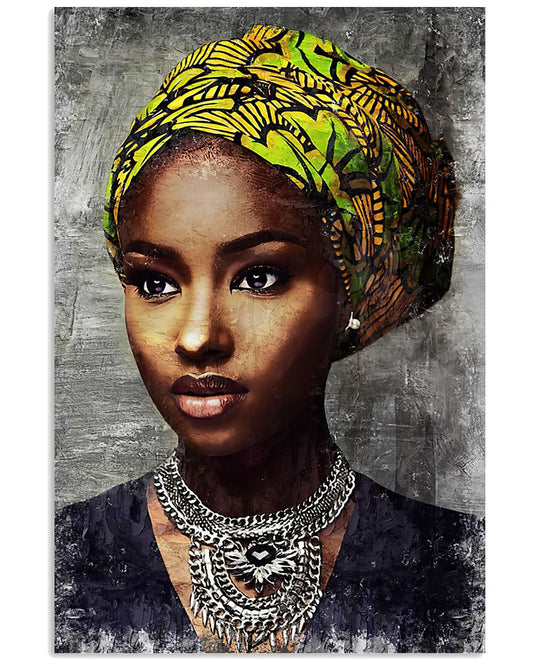 Black Queen Canvas Art