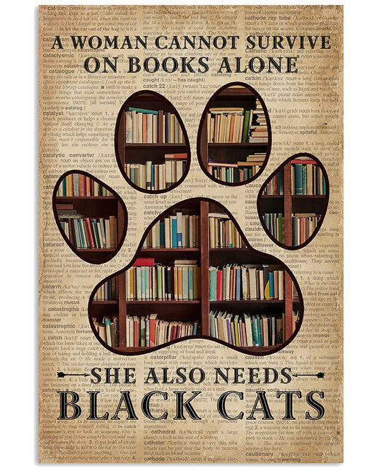 Survive On Books And Black Cats