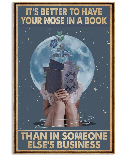 Reading Better To Have Your Nose In A Book