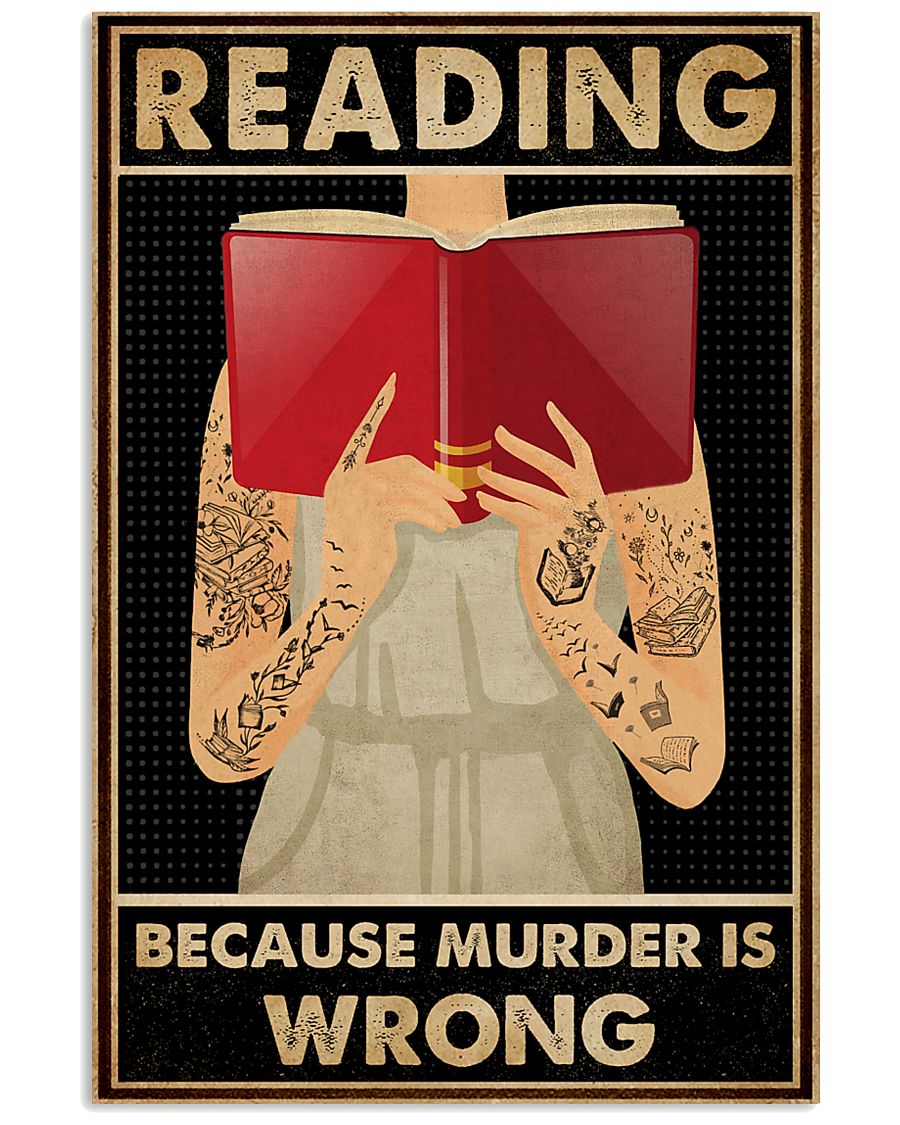 Tattoo Reading Because Murder Is Wrong