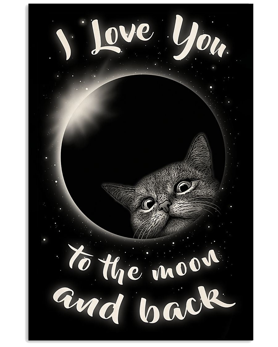 Cat I love You To The Moon And Back